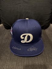 Tommy Chong Cheech Marin Signed Cheech & Chong Dodgers Hat Born In East LA picture