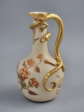 English porcelain jug by Royal Worcester, England, dated 1892. picture