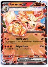 Arcanine ex 032/198 Holo Scarlet & Violet picture