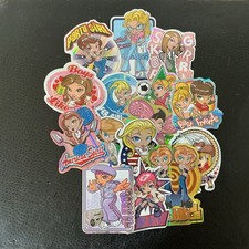 Vintage Early 2000s Y2K Holographic Stickers Lot Retro Collectible Vending Mach picture