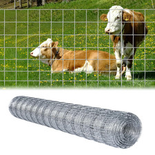 6ft x 100ft Thicker Heavy-Duty Livestock Fence, High-Zinc Galvanized Cattle Fenc picture