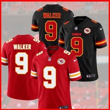 🔥Embroidered Kenneth Walker III #9 Kansas City Football Name & Number S-4XL picture