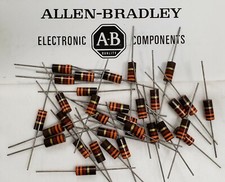 Allen Bradley & Ohmite - 1/2W Carbon Composite RESISTORS - NOB .5 Watt picture
