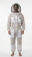 Pro's Choice premium Ventilated Beekeeping Full SUIT + GLOVES Size; M  Thread(R) picture