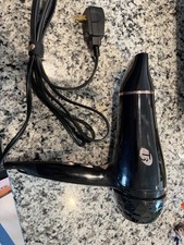 T3 Micro Featherweight Hair Dryer Model 73870 Black Ionic Blow Dryer - Works  picture