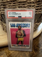 1971-72 Topps - Wilt Chamberlain #70 PSA 7 picture