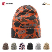 Richardson 126 Duck Camo Warm Double-Layer Beanie picture