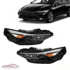 Full LED Head Lamp Fits Hyundai Elantra 2024-2025 Left&Right Side 2PCS picture