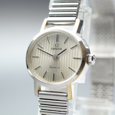 1973 Vintage OMEGA Geneve 23mm 511.0412 Manual Silver Women's Watch [Near MINT] picture