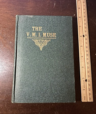 1914 The V.M.I. Muse Virginia Military Institute Book of Poems HC Civil War picture