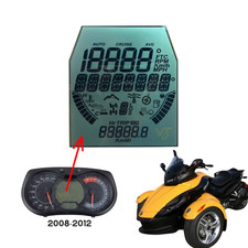 New LCD Display Screen for Can-Am Spyder Gauge Cluster Replacement 2008-2012 picture