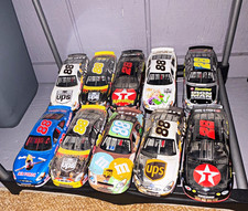 Lot of 10 NASCAR Diecast Race Cars #88 #28 #8 #81 #1 UPS Texaco Multicolor picture