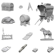 Dungeons & Dragon D&D Nolzur's Marvelous Miniatures: Adventurer's Campsite 73220 picture