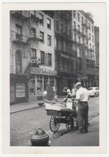 Original 1950s NYC Chinatown Peanut Vendor Port Arthur Mott St Photo picture