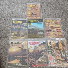 Lot of 7 Vintage Frontier Times Magazines 1970s Various Issues Western picture