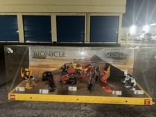 Lego Bionicle Glatorian Legends Clear Collectible Display Case picture