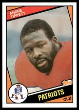 1984 Topps #143 Andre Tippett Rookie RC picture
