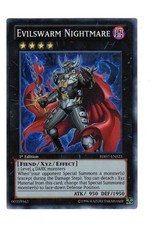 Yugioh- 1X Evilswarm Nightmare - Super - 1st Edition - HA07-EN023 - Near Mint picture