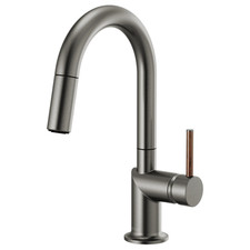 Brizo Odin Arc Pull-Down Prep Faucet -  Luxe Steel - 63975LF-SLLHP picture
