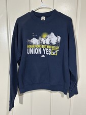 Vintage Union Crewneck Pullover Sweatshirt Large picture