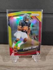 2025 Panini Prizm - D'Andre Swift #236 Red & Yellow Prizm /44 Chicago Bears picture