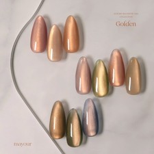 Mayour Gel Golden Cat Eye Gel Magnetic Gel Soak Off Nail Gel K-Beauty picture
