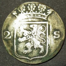 Certificate Authenticity 1789 Dutch Colonial New York Silver Lion Dime Hollandia picture