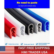 1pc 5M U-Type Car Door Edge Guard Trim - Anti-Collision & Scratch Protector-NEW picture