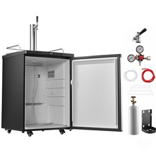 Uimoso Draft Beer Dispenser with Single Tap and Full-Size Keg Refrigerator picture