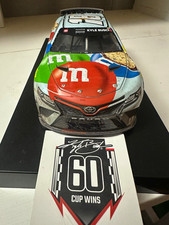 2022 Kyle Busch #18 M&M’s Toyota Bristol Dirt Win NASCAR Diecast picture