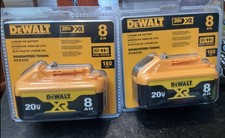 2 PACK DCB208 20V Max XR 8.0Ah Lithium Ion Batteries Li-ion Battery US picture