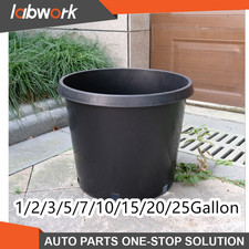 Labwork 1/2/3/5/7/10/15/20/25Gallon Plastic Nursery Pots Garden Plant Flower Pot picture