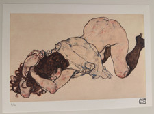 Egon Schiele Signed & Numbered Edition Lithograph Print picture