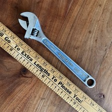 Vintage Diamalloy 10” Adj Wrench USA Diamond Tool & Horseshoe Duluth Minn Works picture