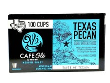 HEB Cafe Ole Texas Pecan Medium Roast Coffee Single Serve Cups 100 ct picture