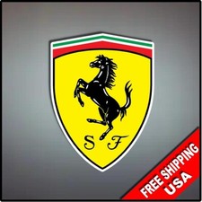 Ferrari Shield Logo Decal Sticker 5