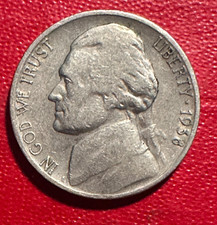 1938 S Jefferson Nickel=FREE SHIPPING=ZittyCoinsandCards picture