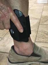 Right Handed Conceal Ankle holster Fits S&W 380 Bodyguard picture