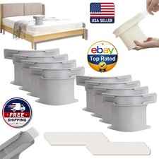 8/4PCS Lock Sheet Holders Keep Sheets Tight Heavy Duty Straps Fit All Mattresses picture