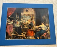 The Spinners by Diego Velazquez Antique Lithograph picture