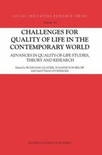 Challenges for Quality of Life in the Contemporary World Vol. 24 picture