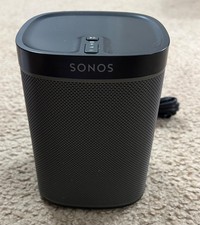 Sonos Play: 1 Wireless Wi-Fi Black Smart Speaker w/ Power Cord Tested Works picture