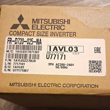 Mitsubishi Electric FR-D720-025-NA Compact Inverter 3-Phase AC200-240V 0.4kW picture