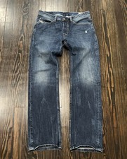 Diesel Viker Button Fly Jeans Men’s 32 x 32 Straight Blue Cotton  picture