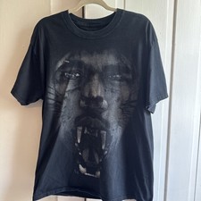 Vintage 2011 Kanye West Watch the Throne Graphic Shirt L Jay Z Hip Hop Rap Tour picture
