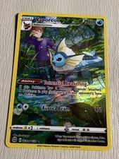 Vaporeon TG02/TG30 Swsh09: Brilliant Stars Trainer Gallery Holo DMG picture