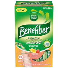Benefiber Prebiotic Fiber On The Go 24 Stick Strawberry Lemonade  new picture