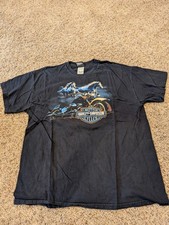 harley davidson shirt xl vintage Louisville KY Horses Hanes Beef y picture