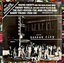 MAX’S KANSAS CITY - 1976 - RAM RECORDS picture