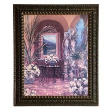 The Veranda I by Allayn Stevens - Framed Oil Painting / Wall Art 36